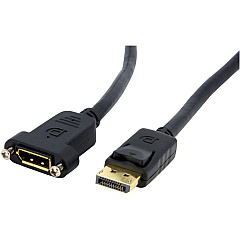 StarTech 3ft Panel Mount Displayport Cable M/f (DPPNLFM3)