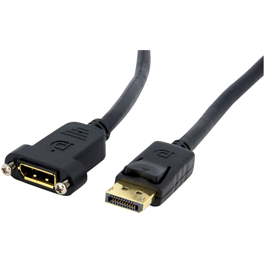 StarTech 3ft Panel Mount Displayport Cable M/f (DPPNLFM3)