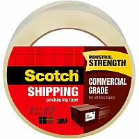 Scotch Commercial-Grade Shipping/Packaging Tape (MMM3750CS48)