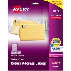 Avery Easy Peel Return Address Labels (15695)