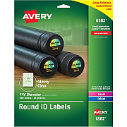 Avery Glossy Permanent Multipurpose Round Labels (AVE6582)
