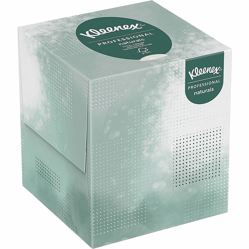Kleenex Professional Naturals Facial Tissue Cube for Business (KCC21272BX)