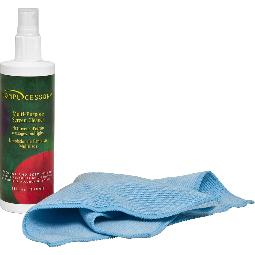 Compucessory LCD/Plasma Screen Cleaner with Cloth (CCS56268)
