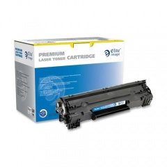 Elite Image Remanufactured Laser Toner Cartridge - Alternative for HP 35A (CB435A) - Black - 1 Each (75394)