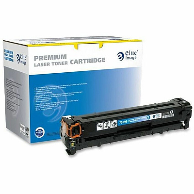 Elite Image Remanufactured Laser Toner Cartridge - Alternative for HP 125A (CB540A) - Black - 1 Each (ELI75396)