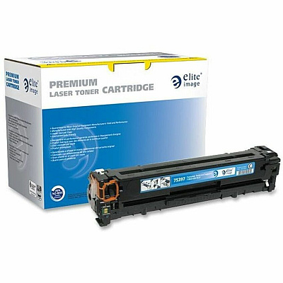 Elite Image Remanufactured Laser Toner Cartridge - Alternative for HP 125A (CB541A) - Cyan - 1 Each (ELI75397)