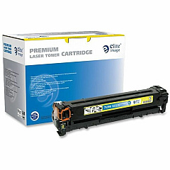 Elite Image Remanufactured Laser Toner Cartridge - Alternative for HP 125A (CB542A) - Yellow - 1 Each (ELI75398)