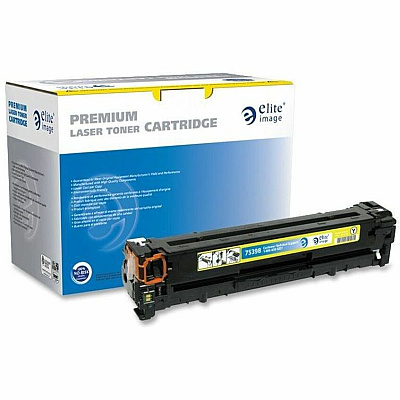 Elite Image Remanufactured Laser Toner Cartridge - Alternative for HP 125A (CB542A) - Yellow - 1 Each (ELI75398)