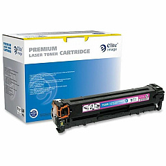 Elite Image Remanufactured Laser Toner Cartridge - Alternative for HP 125A (CB543A) - Magenta - 1 Each (ELI75399)