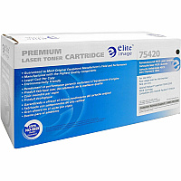 Elite Image Remanufactured MICR Laser Toner Cartridge - Alternative for HP 05A (CE505A) - Black - 1 Each (ELI75420)