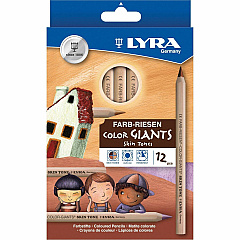 Lyra Color-Giants Skin Tone Colored Pencils (DIX3931124)