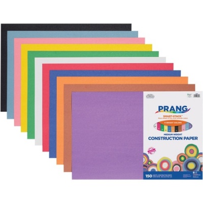 Prang 11-Color Construction Paper Smart-Stack (6526)