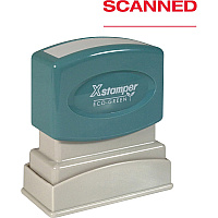 Xstamper SCANNED Pre-inked Stamp (XST1829)