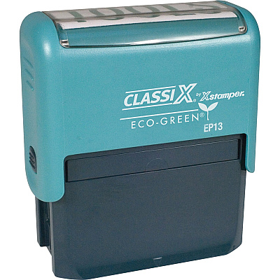 Xstamper ClassiX ECO Self-inking Message Stamp (EP13)