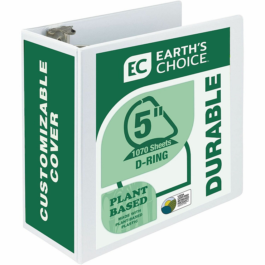 Samsill Earth's Choice Plant-based Durable View Binder (SAM16907)