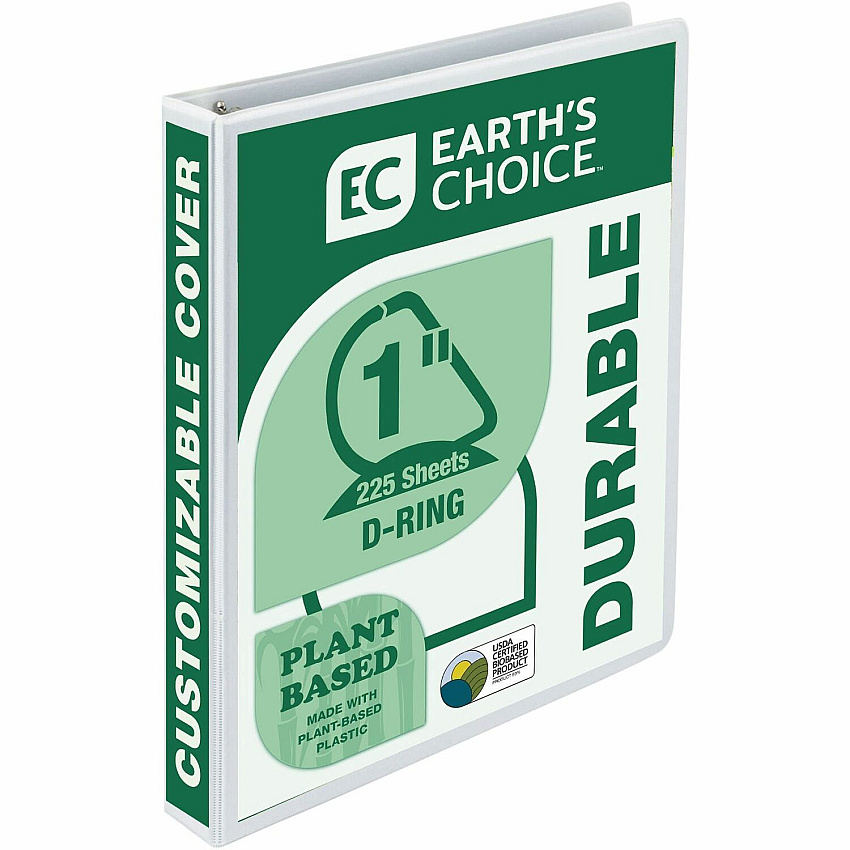 Samsill Earth's Choice Plant-based Durable View Binder (SAM16937)