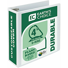 Samsill Earth's Choice Plant-based Durable View Binder (SAM16997)