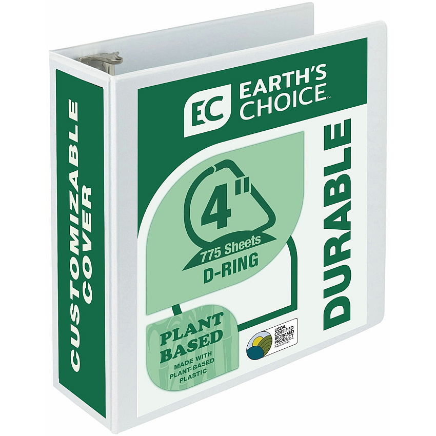 Samsill Earth's Choice Plant-based Durable View Binder (SAM16997)