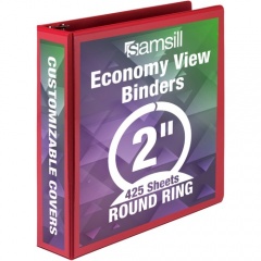 Samsill Economy 2" Round Ring View Binders (18563)