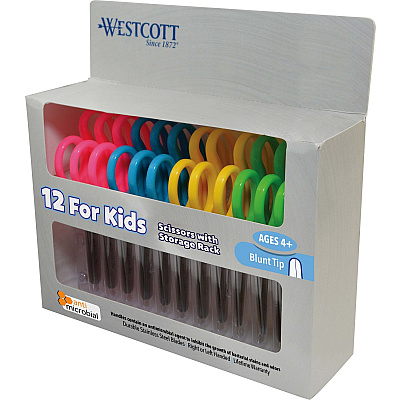 Westcott 5" Antimicrobial Kids Blunt Scissors (ACM14871)