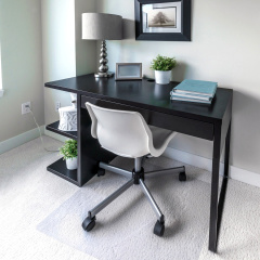 Cleartex Ultimat Plush Pile Rectangular Chairmat (1115227ER)