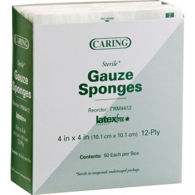 Medline Sterile Gauze Sponges (PRM4412)