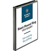Business Source Round-ring View Binder (BSN09950)