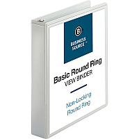 Business Source Round-ring View Binder (BSN09955)