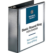 Business Source Round-ring View Binder (BSN09958)