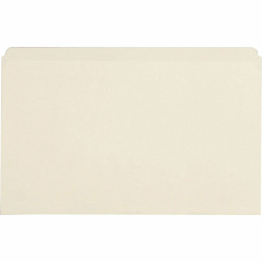 Business Source Straight Tab Cut Legal Recycled Top Tab File Folder (43566)