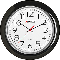 Lorell 13-1/4" Round Wall Clock (LLR60989)