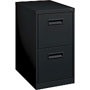 Lorell 22" File/File Mobile File Cabinet with Recessed Pull (LLR67733)