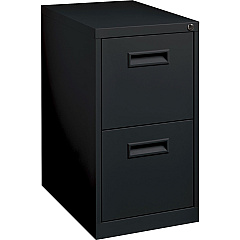 Lorell 19" File/File Mobile File Cabinet with Recessed Pull (LLR67741)