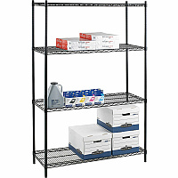 Lorell Industrial Wire Starter Shelving Unit (LLR69140)