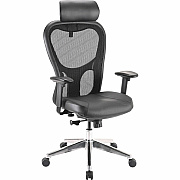 Lorell Elevate Mesh High-Back Executive Office Chair (LLR85035)