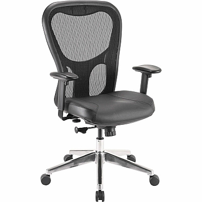 Lorell Elevate Mesh Mid-Back Office Chair (LLR85036)