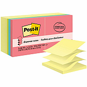 Post-it Dispenser Notes - Poptimistic Color Collection and Canary Yellow (MMMR33014YWM)