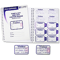 C-Line Time's Up! Self-Expiring Visitor Badges with Registry Log (CLI97009)