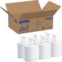 Scott Essential Roll Center Pull Towels with Fast-Drying Absorbency Pockets (KCC01032)