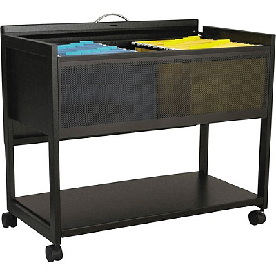 Safco Top Locking Mesh Mobile Tub Files (SAF5353BL)