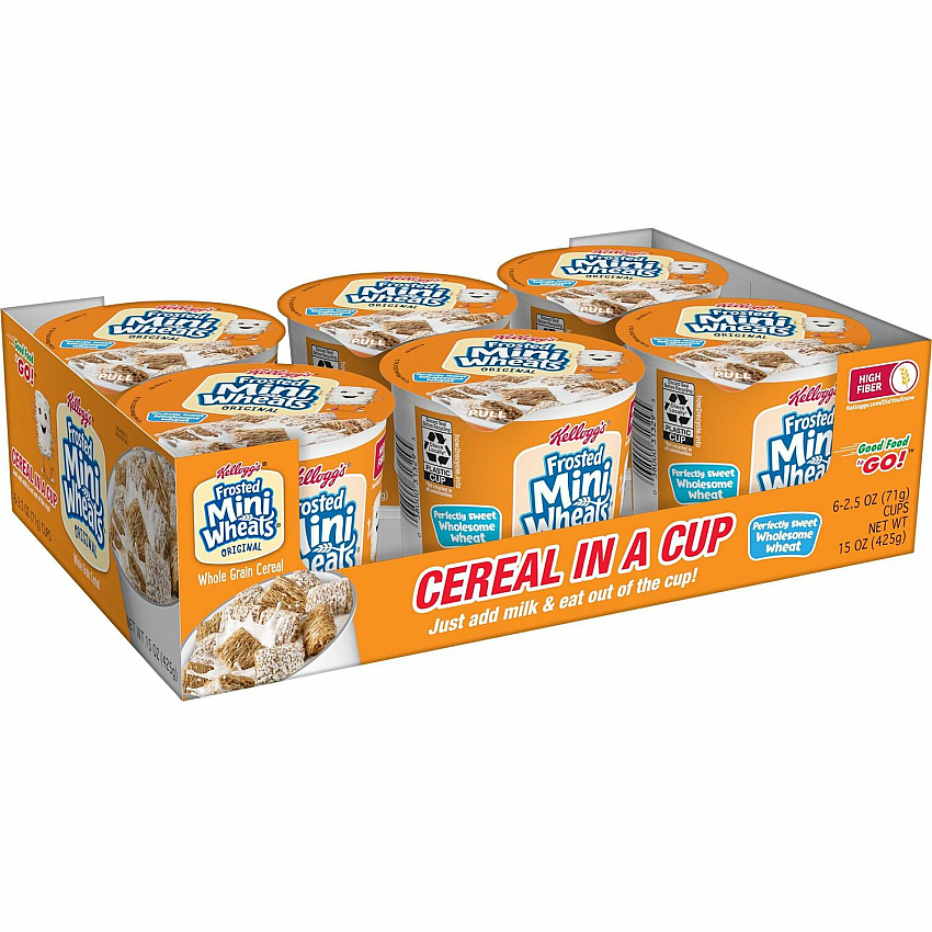 Keebler Kellogg's Frosted Mini-Wheats Cereal-in-a-Cup (KEB42799)