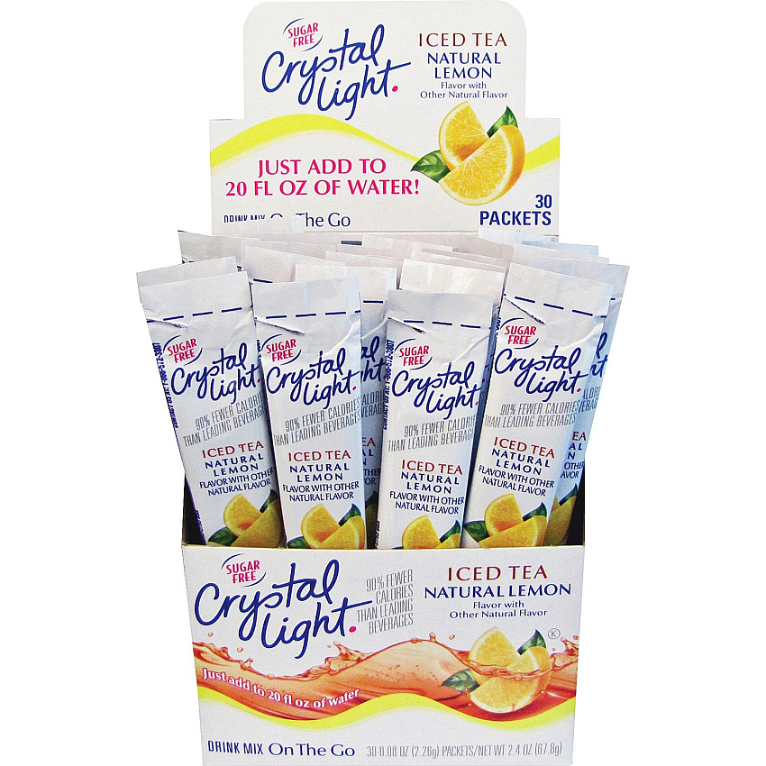 Crystal Light On-The-Go Ice Tea Flavored Drink Mix Sticks (CRY00757)