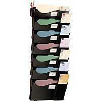 Officemate Grande Central Wall Filing System, 7 Pockets (OIC21726)