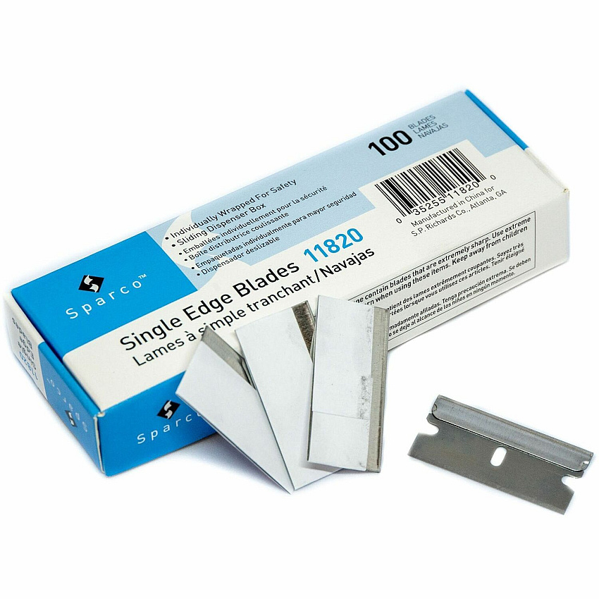 Sparco Individually Wrapped Single Edge Blades (SPR11820)