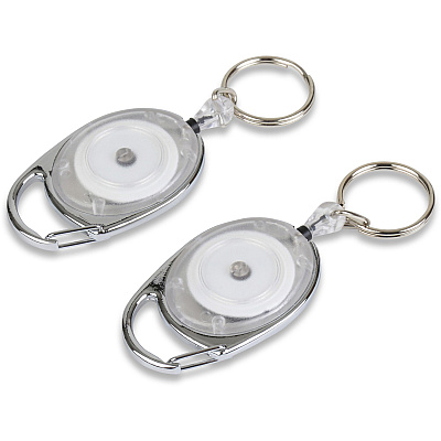 Tatco Reel Key Chain with Chrome Carabiner (TCO58200)