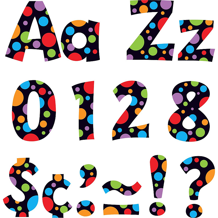 TREND Ready Letter Neon Dots (TEP79754)