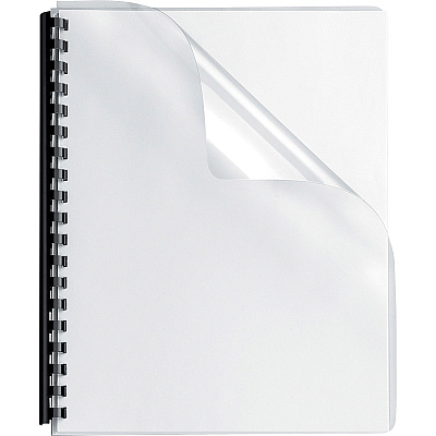 Fellowes Crystals Clear Oversize PVC Covers (52311)