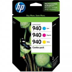 HP 940 3-pack Cyan/Magenta/Yellow Original Ink Cartridges (CN065FN)