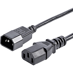 StarTech 6ft Power Extension Cord C14 To C13 (PXT100)