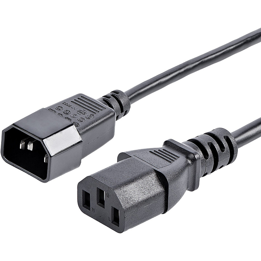 StarTech 6ft Power Extension Cord C14 To C13 (PXT100)